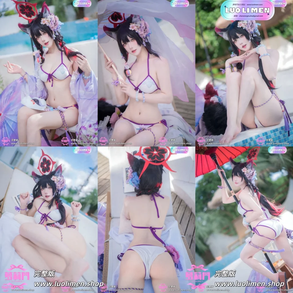 阿包也是兔娘 NO.107 蔚蓝档案 狐坂若藻 水着 [32P-187MB]-猎奇图库